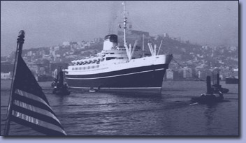 Die Andrea Doria in Genua Die Andrea Doria in Genua