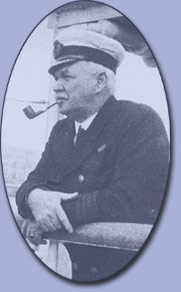 Charles Bartlett, Kapitän der Britannic Charles Bartlett, Kapitän der Britannic