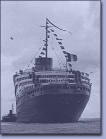 Achternansicht der Normandie Achternansicht der Normandie